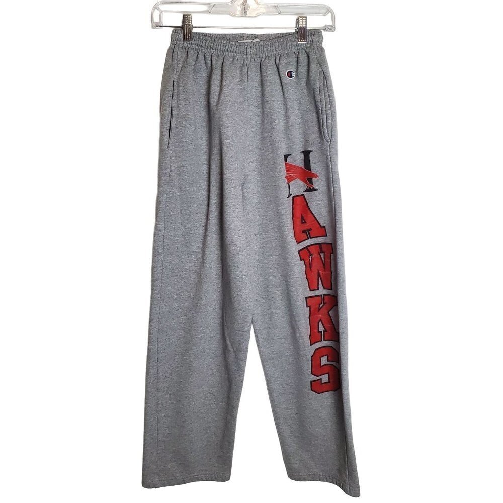 Champion Small Atlanta Hawks Straight Leg Sweatpants NBA High rise Sporty Gym